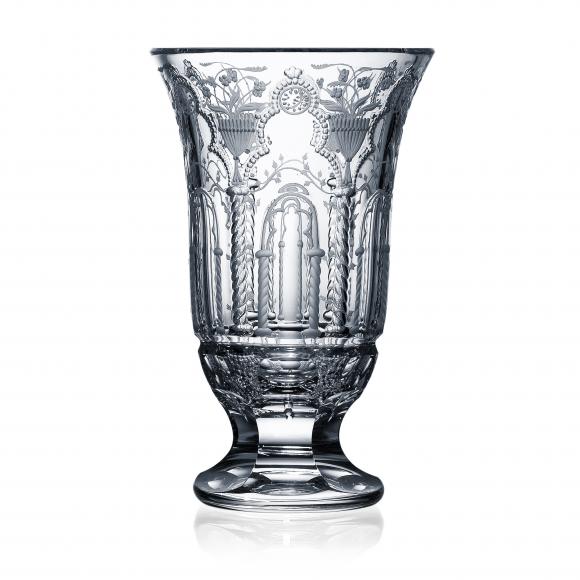 Athens Clear Footed Vase 8